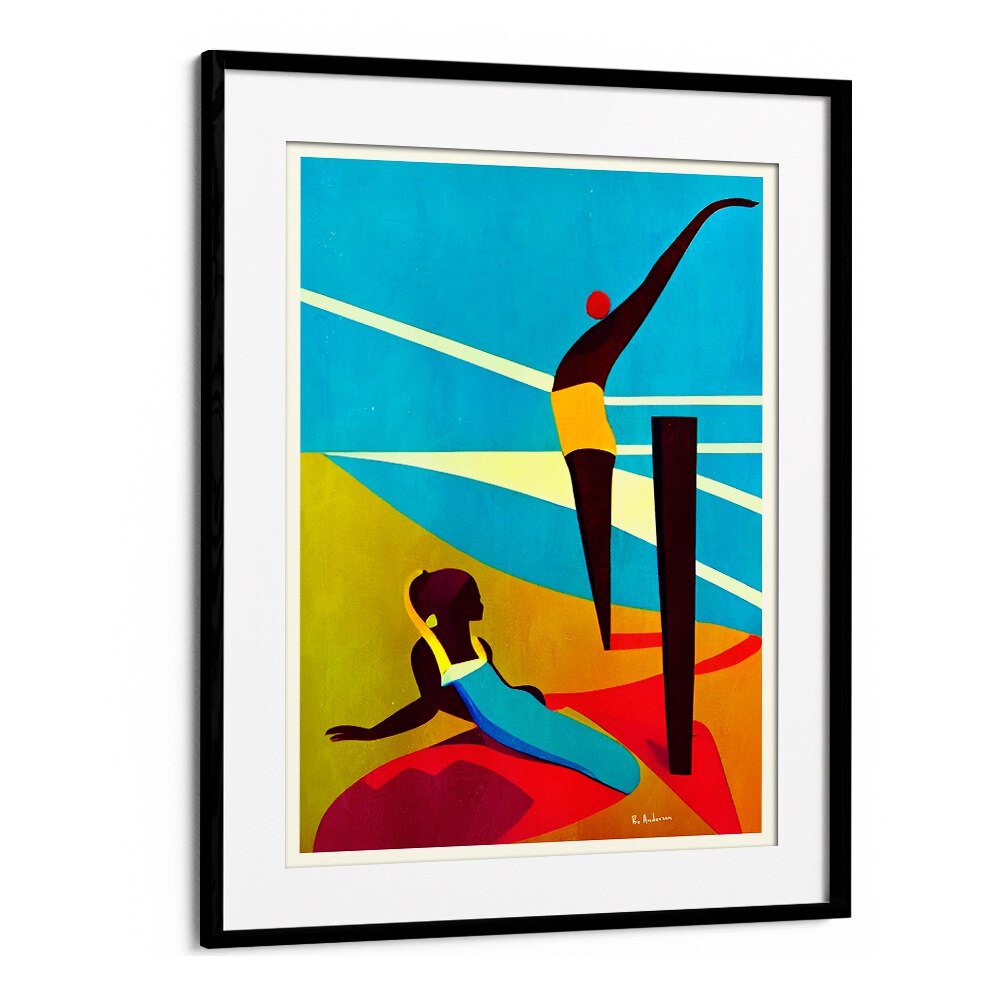 Vibrant MARTINIQUE, BEACH PAINTINGS showcasing serene beach scenes, perfect for enhancing your living space's decor.