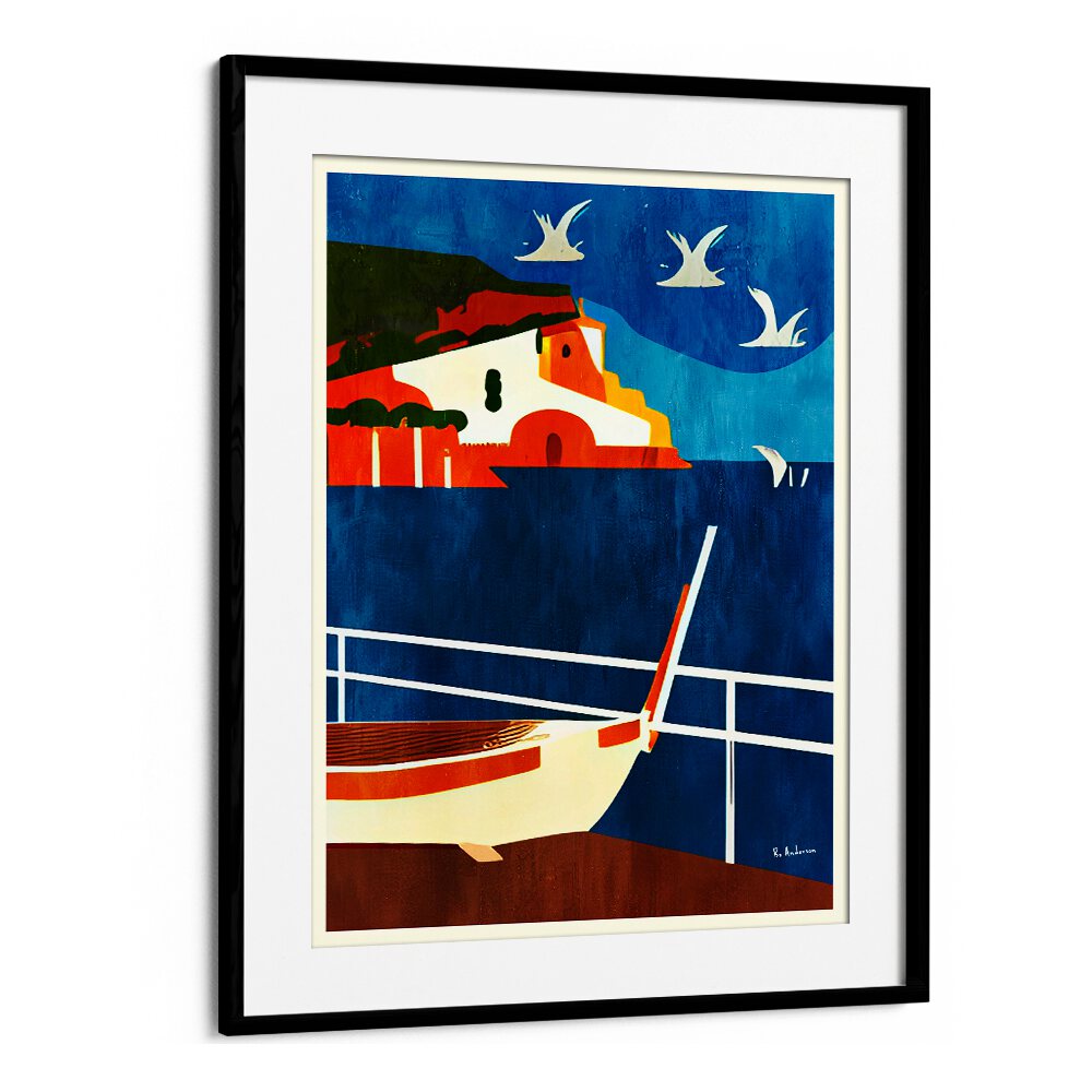 Vibrant LA CORSE, BEACH PAINTINGS showcase Corsica's stunning coastline, perfect for enhancing your living space.
