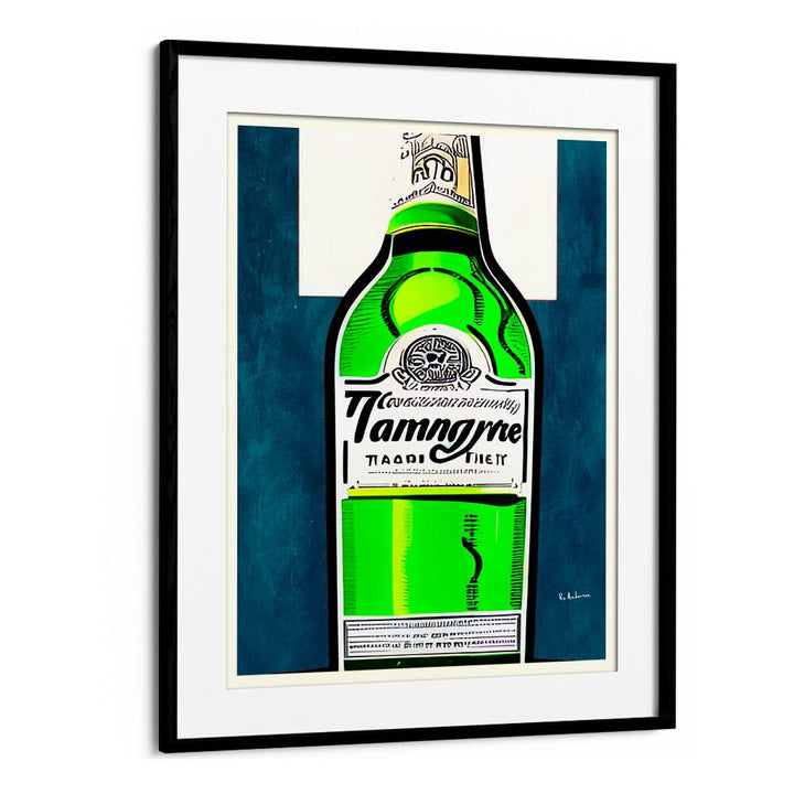 Stylish Vintage Gin A Some Tonic, Bar art, perfect for enhancing your bar or café ambiance with classic charm.