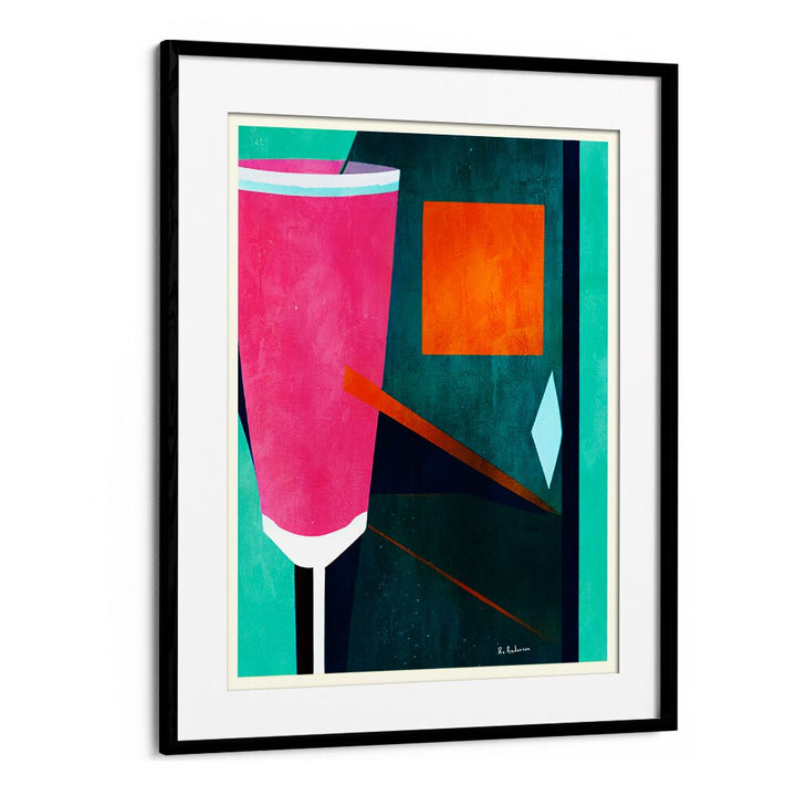 Vibrant artwork, MON PETITE CREMENT ROSEITU , BAR, enhances any café or bar with contemporary charm.