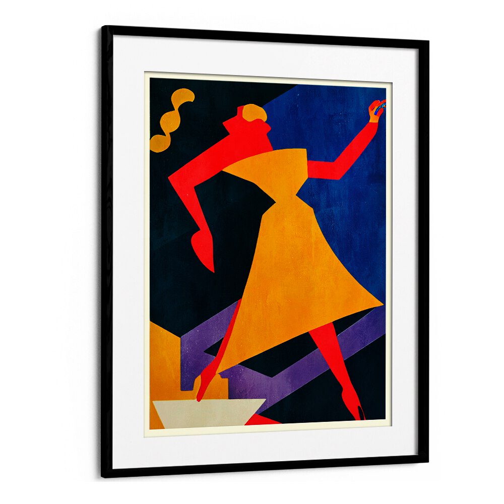 Bold urban art piece showcasing vibrant colors, highlighting the essence of METROPOLIS, PORTRAITS & FIGURATIVE ILLUSTRATIONS.