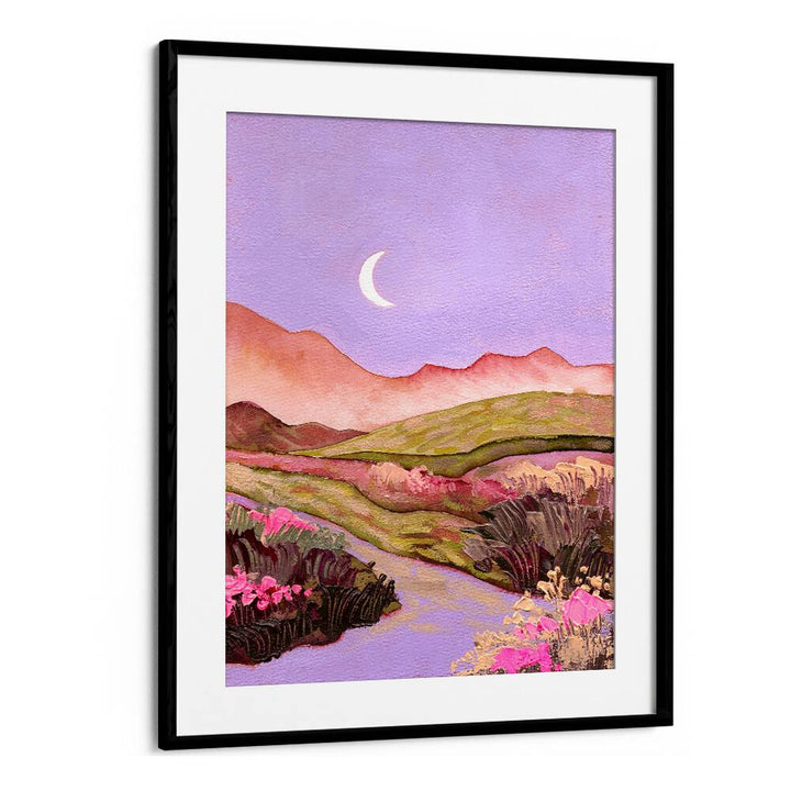 Enchanting LILAC SKY, LANDSCAPE PAINTINGS feature serene lilac hues and tranquil landscapes for your living space.