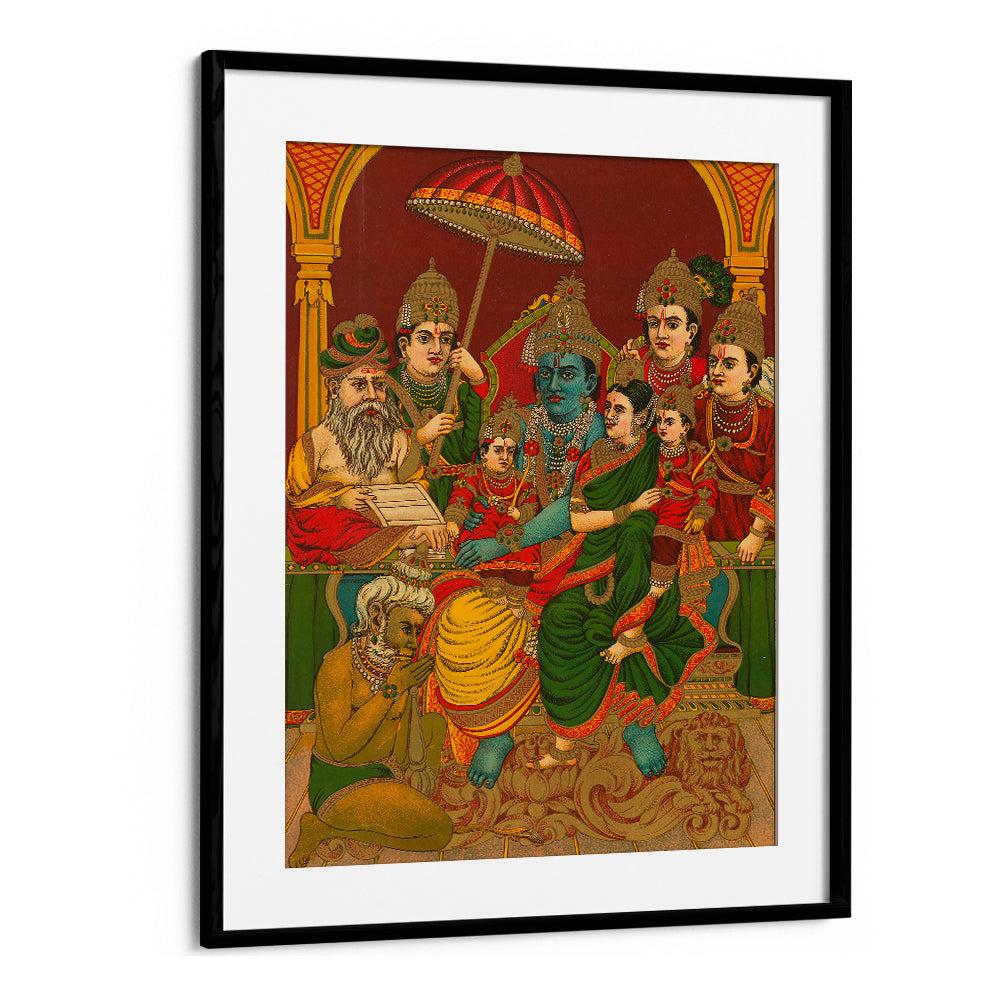 UTTARA RAMA CHARITRA , INDIAN ART PAINTINGS