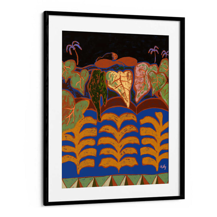 DREAMING UNDER THE STARS , PORTRAITS & FIGURATIVE ILLUSTRATIONS