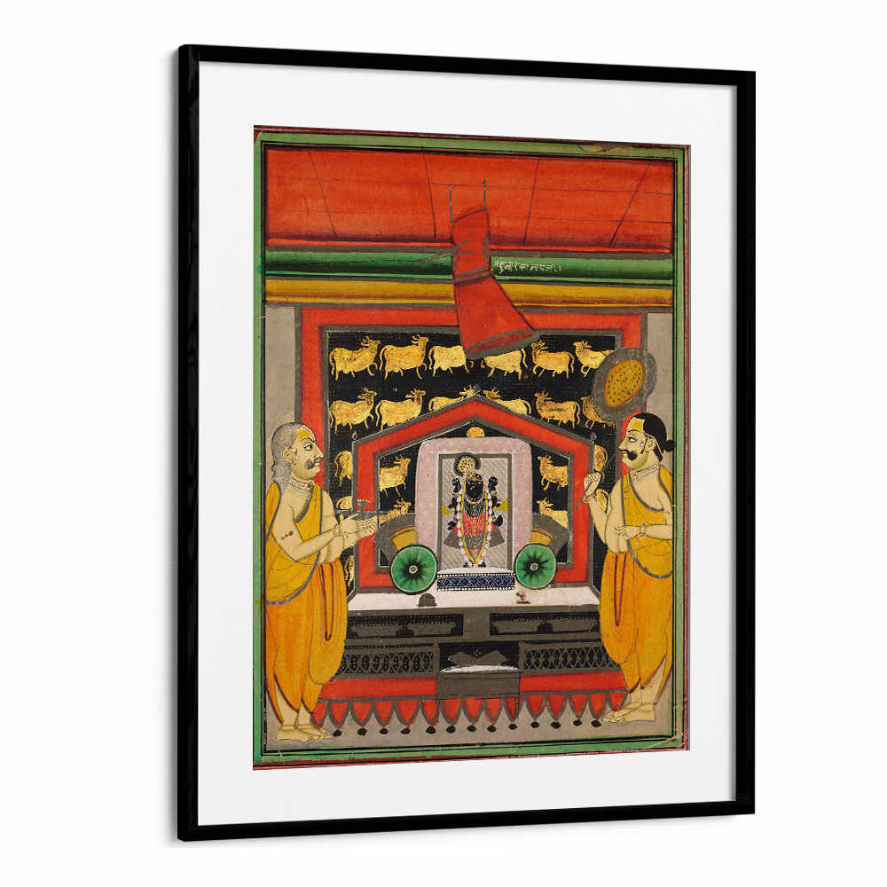 SANCTUM OF THE DARK LORD , INDIAN ART PAINTINGS