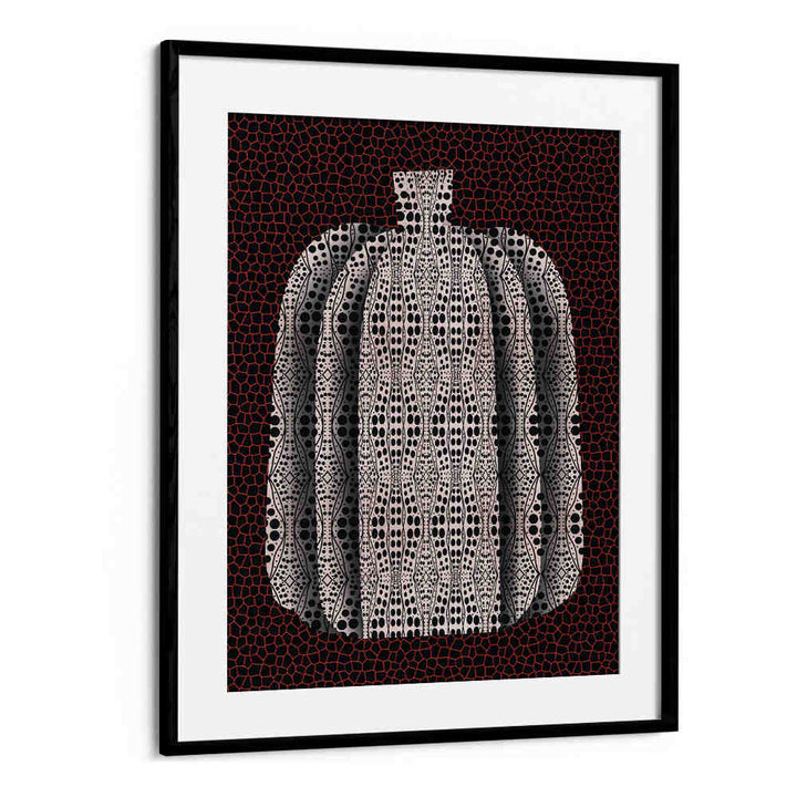 POLKA DOT PUMPKIN , FLORAL FLOWER PAINTINGS