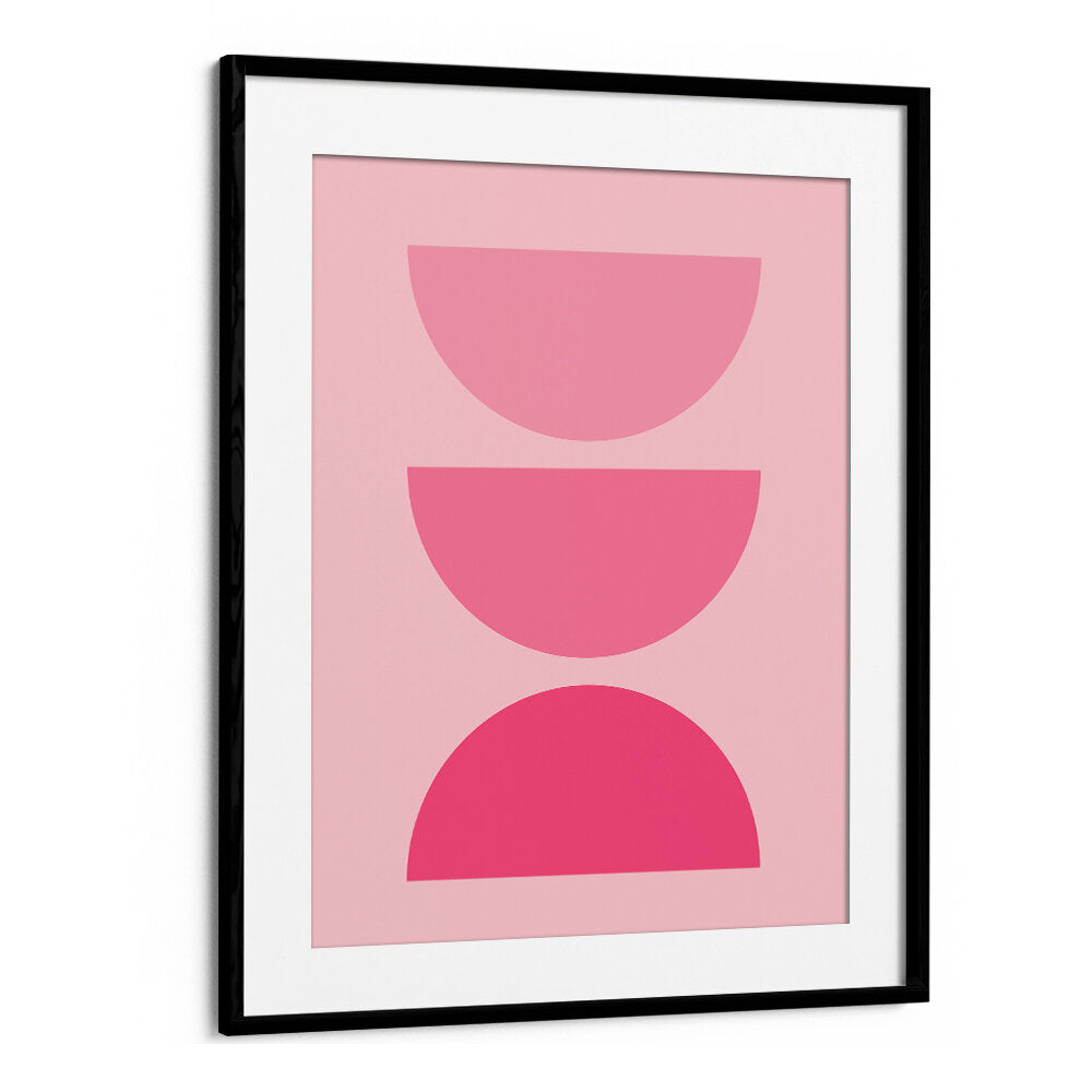 BAUHAUS BOHO PINK VI , GEOMETRIC ART PRINTS
