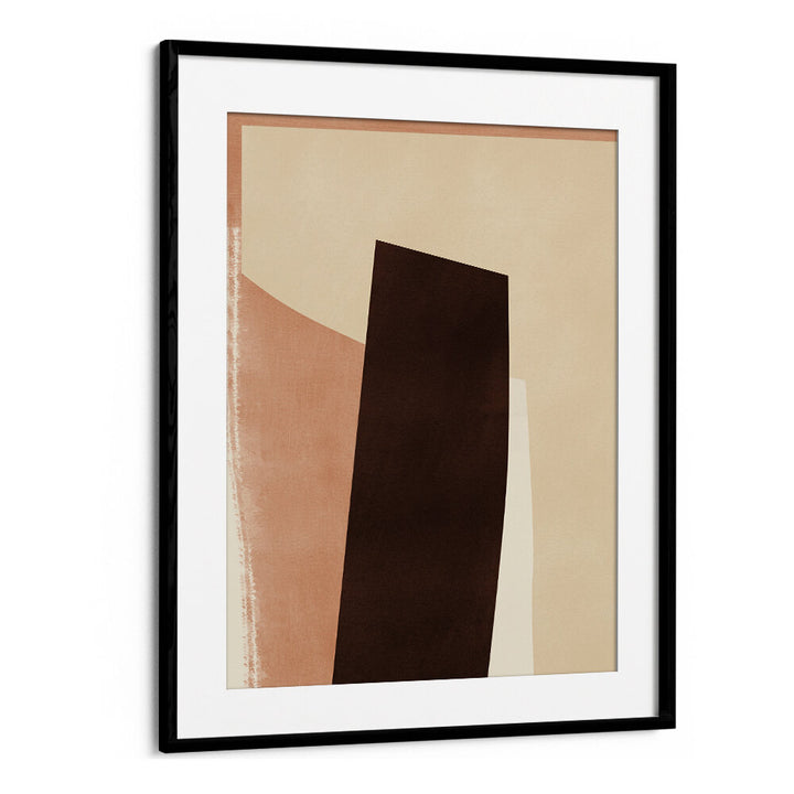 GEOMETRIC SHAPES IN EARTHY TONES , BOHO ART PAINTINGS