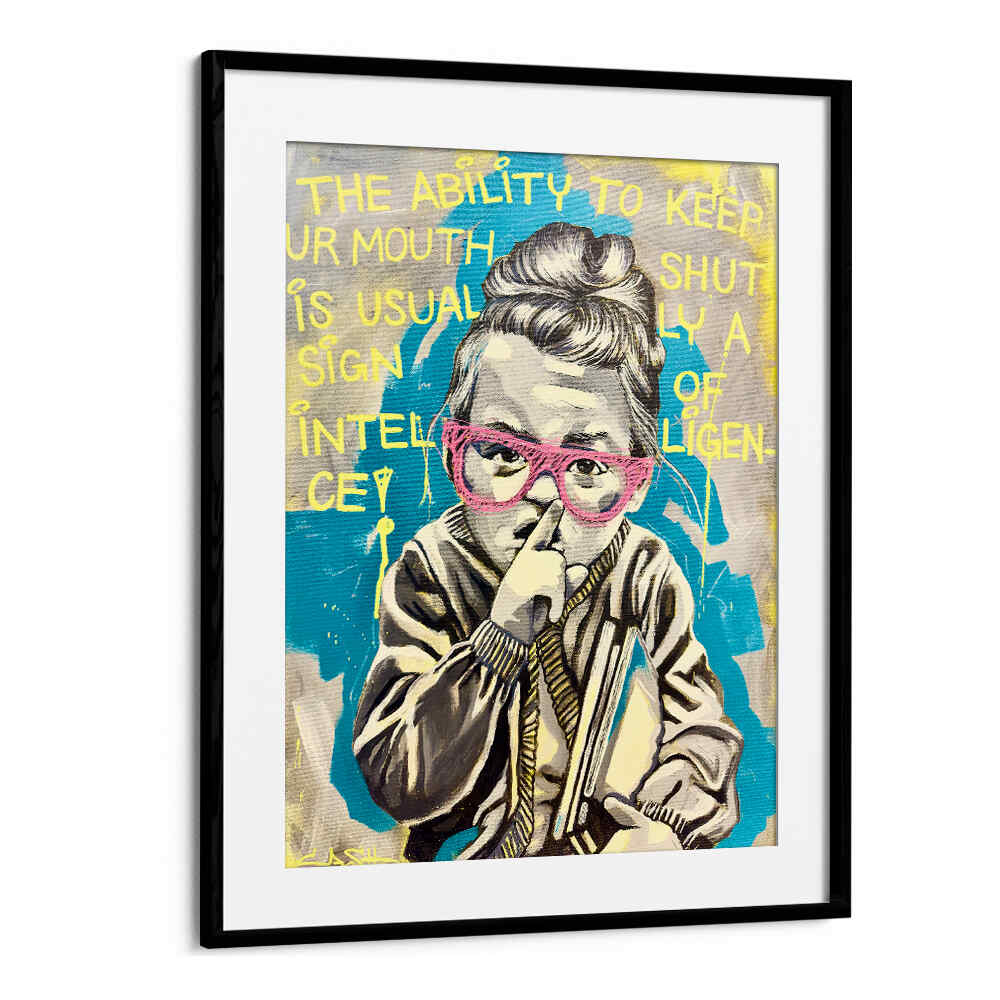 SILENT WISDOM KID , POP ART PAINTINGS