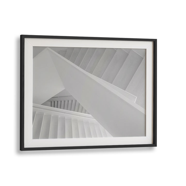 Elegant composition of stairs featured in STAIRS II, PHOTOGRAPHY PRINTS, showcasing urban fine art beauty.