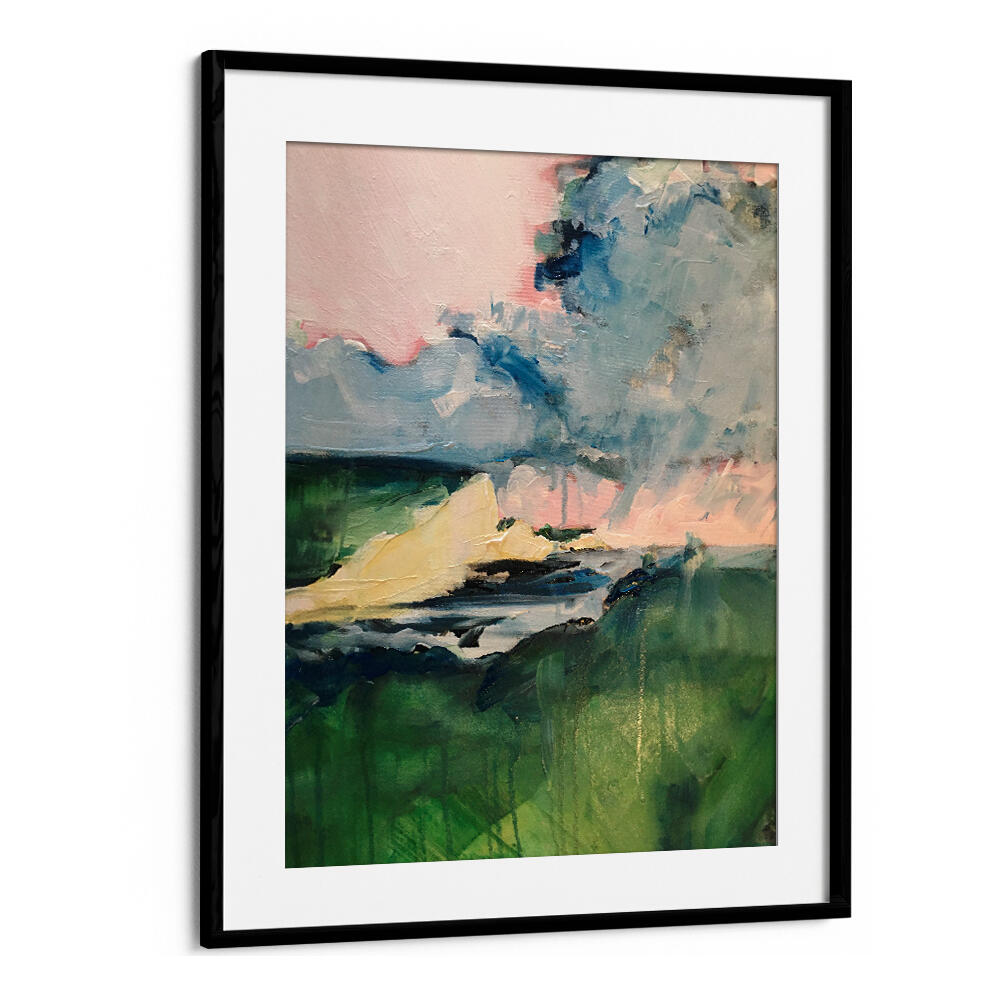 Captivating STORMY HORIZON landscape paintings with vibrant colors for a serene and stunning home transformation.