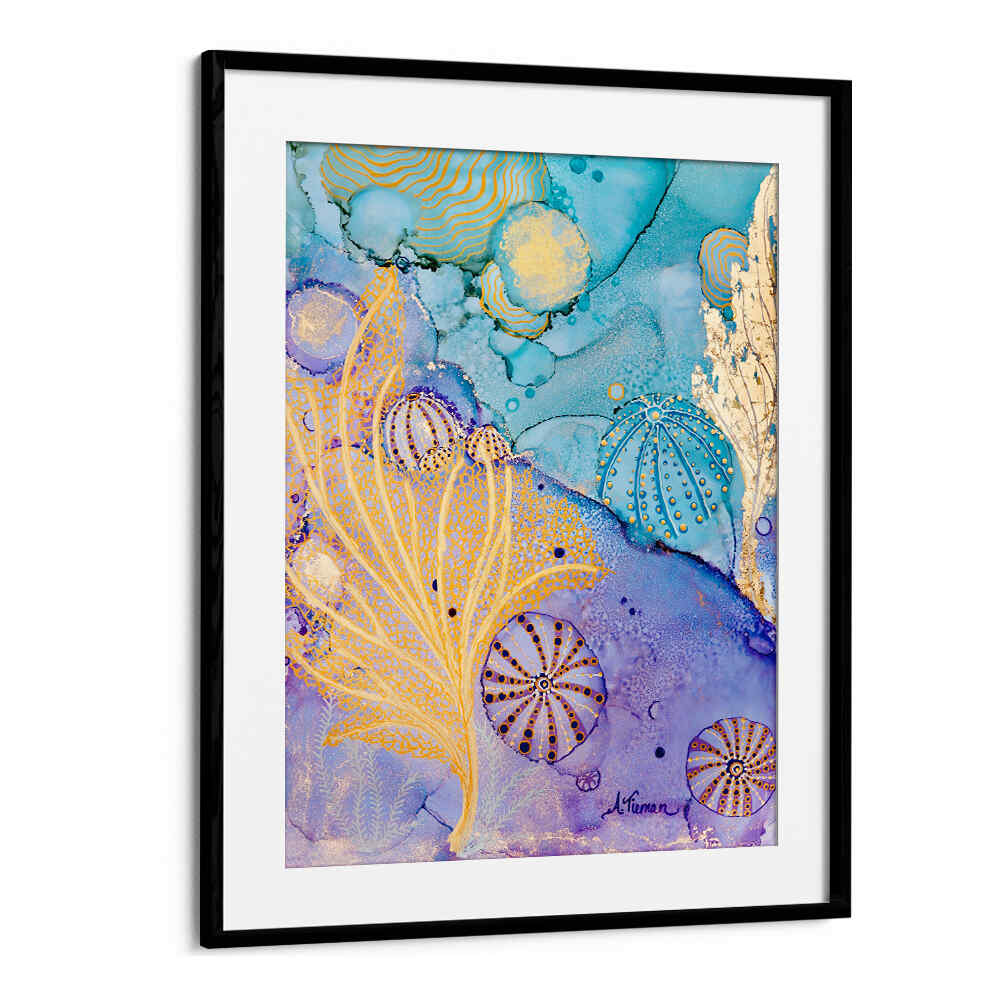Vibrant SEA URCHIN HIDEAWAY, BEACH PAINTINGS showcasing oceanic beauty perfect for a serene coastal decor.