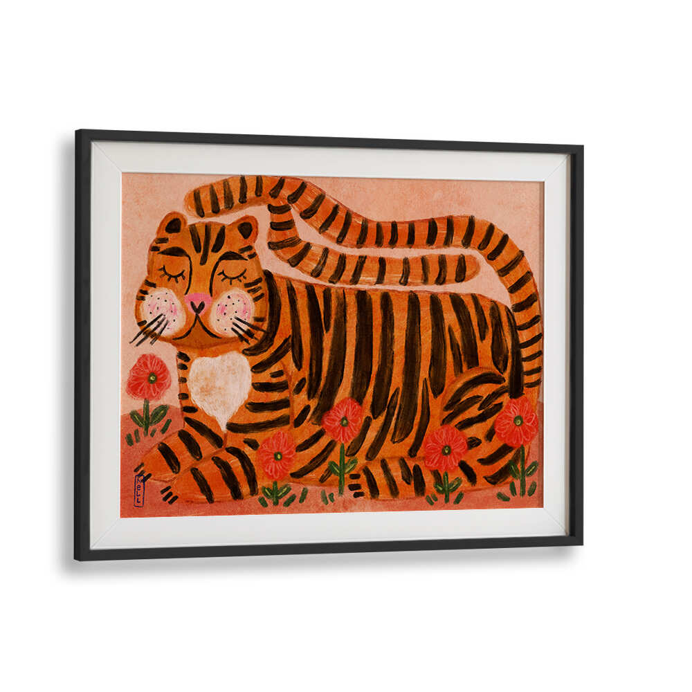 SLEEPING TIGER , KIDS ROOM PAINTINGS