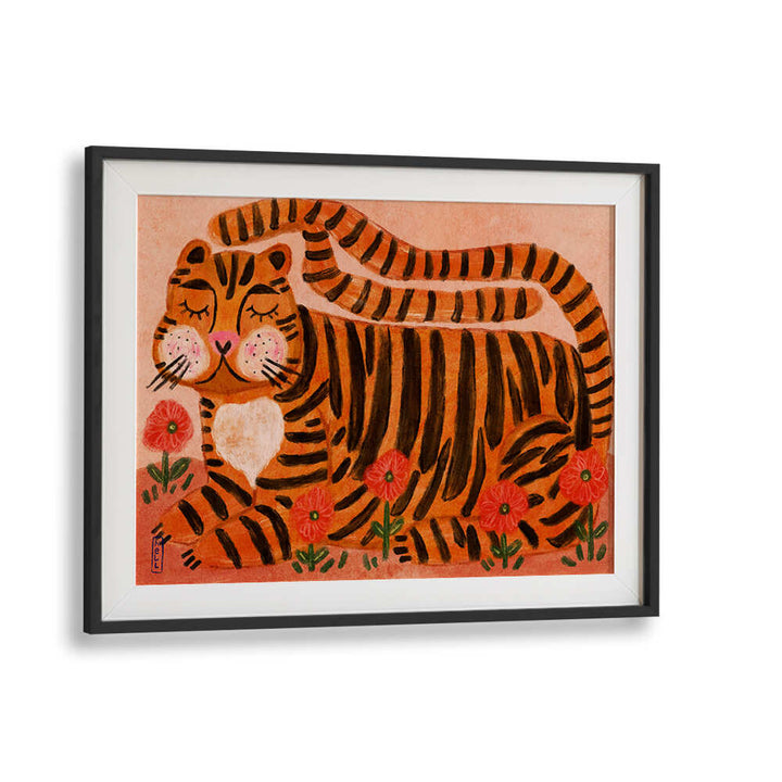 SLEEPING TIGER , KIDS ROOM PAINTINGS