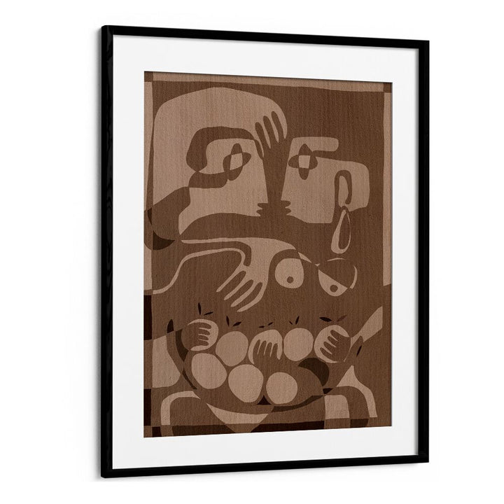 Elegant illustration from SOIL AND SPIRIT, PORTRAITS collection, showcasing holistic wellness and natural beauty.