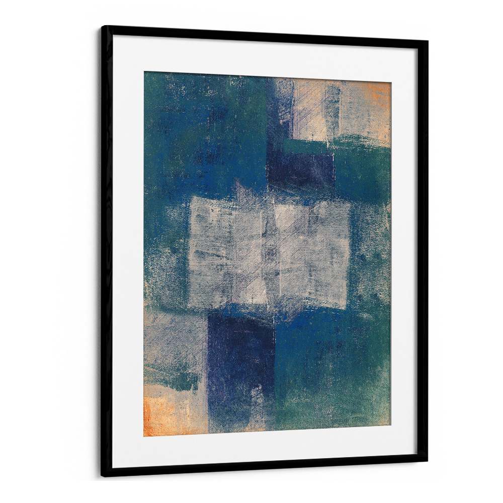 TEXTURED INDIGO BLOCKS