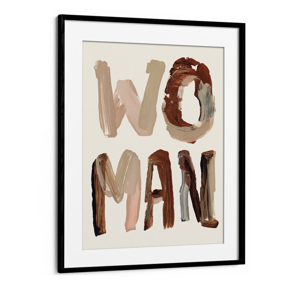 TEXTURED WOMAN WORD