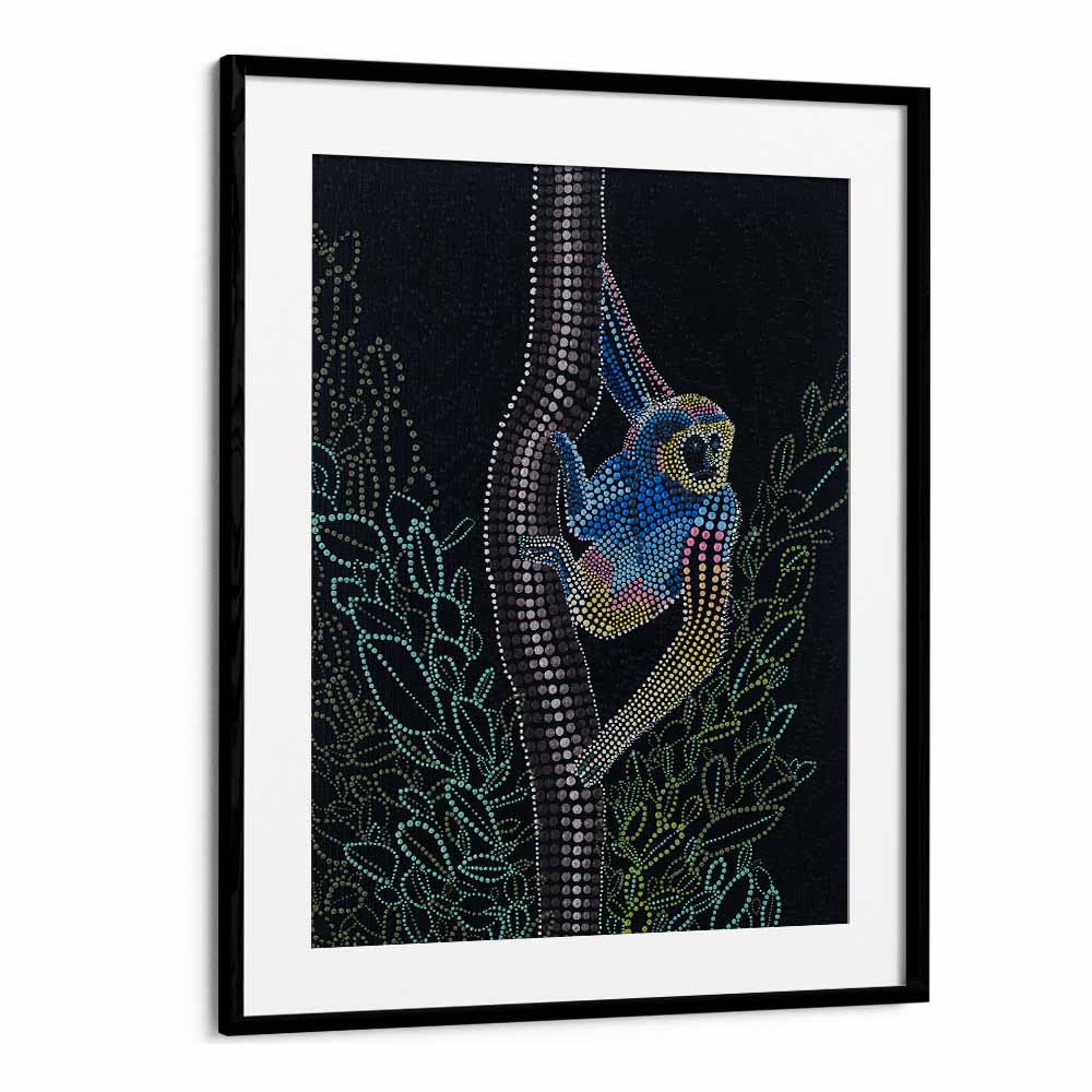 Vibrant Thailand Gibbon Kids Room Paintings, perfect for transforming your child's space into a lively sanctuary.