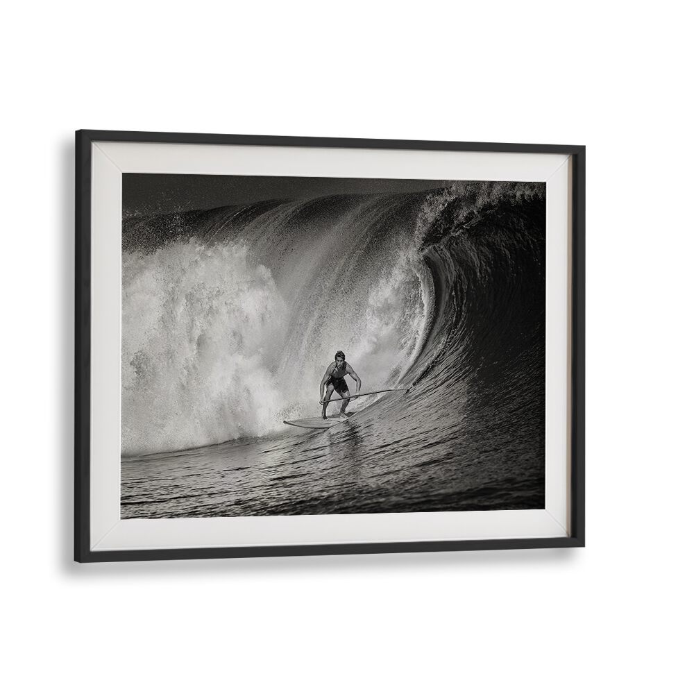 Dynamic surfing scene captured in "THE KING OF PADDLE, PHOTOGRAPHY PRINTS," showcasing nature's breathtaking artistry.