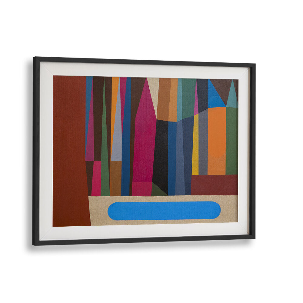 THE LAKE , GEOMETRIC ART PRINTS