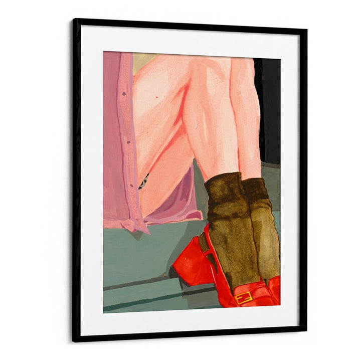 Stylish artwork featuring THE WAITING GIRL, FASHION POSTERS, perfect for adding charm to any space.