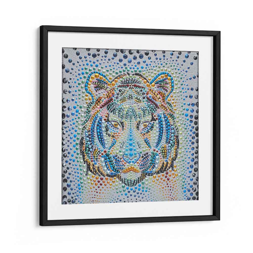 Vibrant TIGER FACE, KIDS ROOM PAINTINGS brighten up any child's space with playful, imaginative designs.