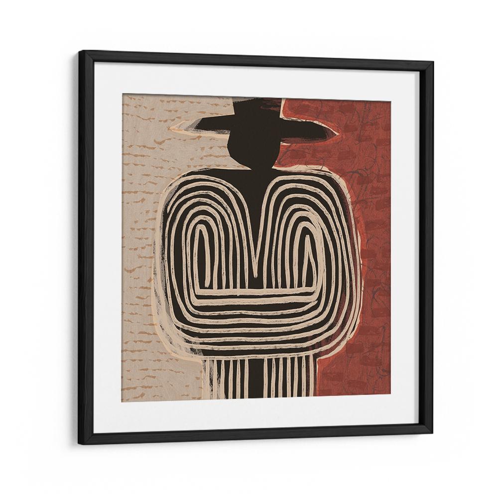 TRIBAL FIGURE WITH HAT