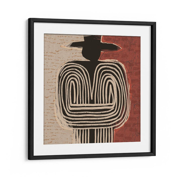 TRIBAL FIGURE WITH HAT
