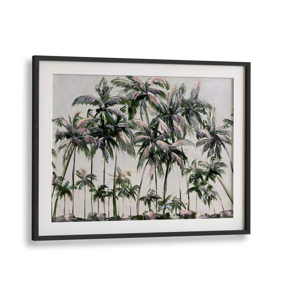 Beautiful Tropical Palm Trees Beach Paintings bring a serene coastal vibe to your space with vibrant, intricate details.