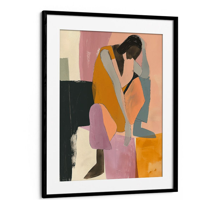 Stylish artwork from THE WALL , PORTRAITS showcases a modern figurative illustration in vibrant colors.