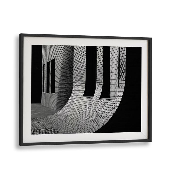 Stunning black and white urban scene showcasing UNTITLED VI, PHOTOGRAPHY PRINTS, perfect for modern interiors.