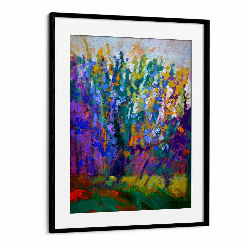 VIBRANT BLOSSOMS , ABSTRACT PAINTINGS