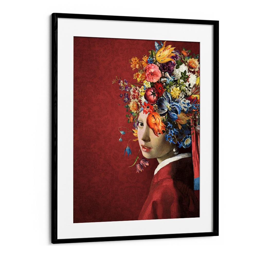 VIBRANT FLORAL PORTRAIT