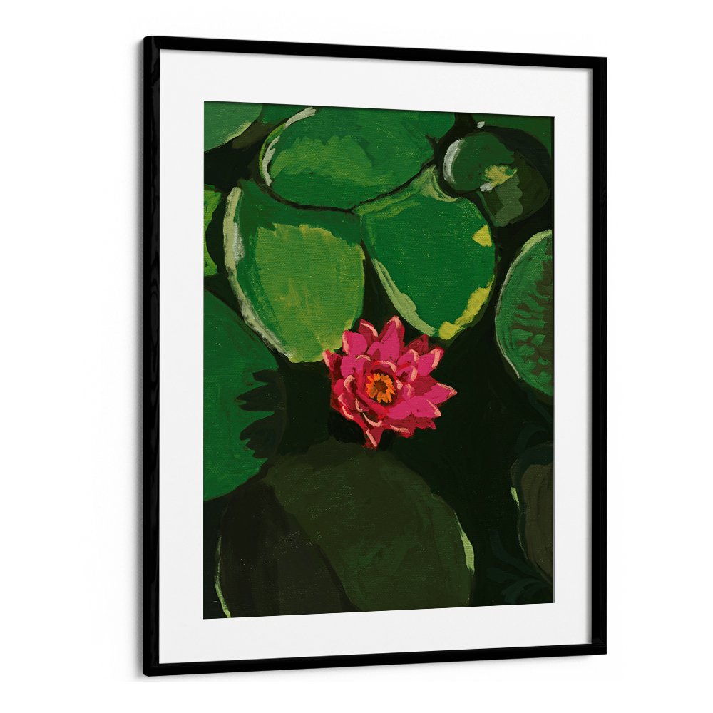 VIBRANT PINK WATER LILY