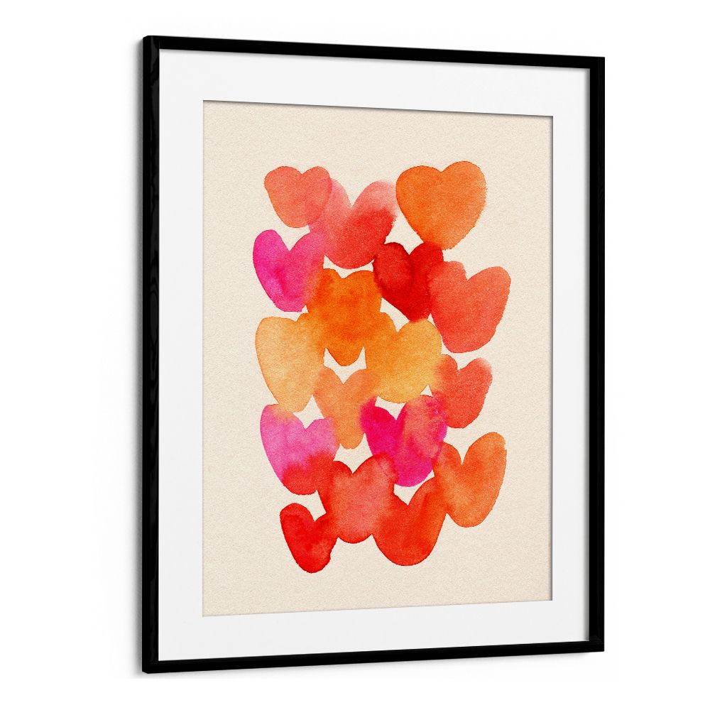 VIBRANT WATERCOLOR HEARTS
