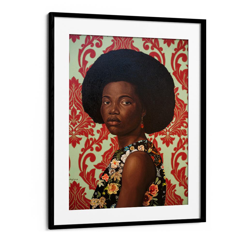 Stunning VINTAGE ROYAL, AFRICAN ART PAINTINGS showcasing rich cultural heritage and timeless elegance for your decor.