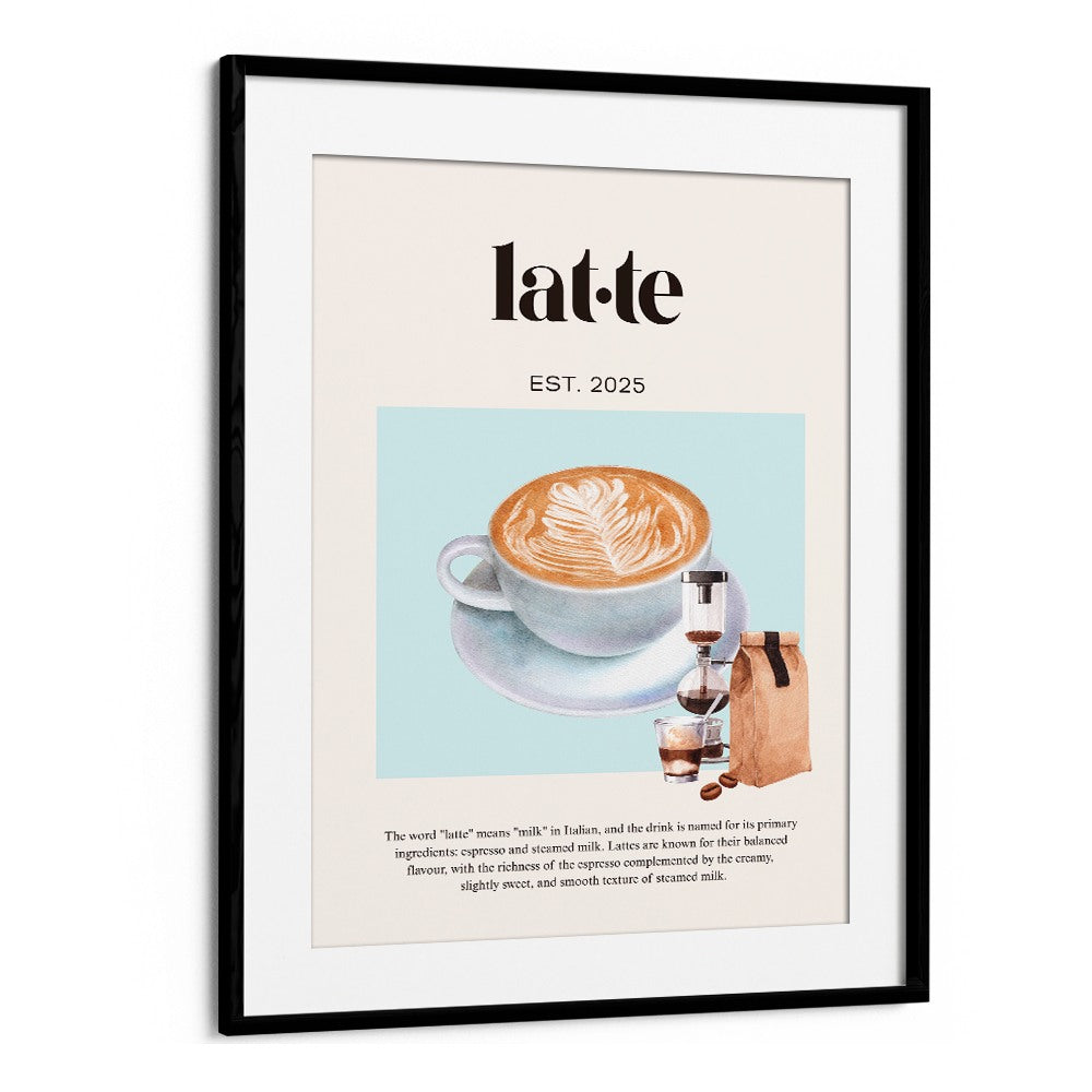 WARM LATTE ART ILLUSTRATION