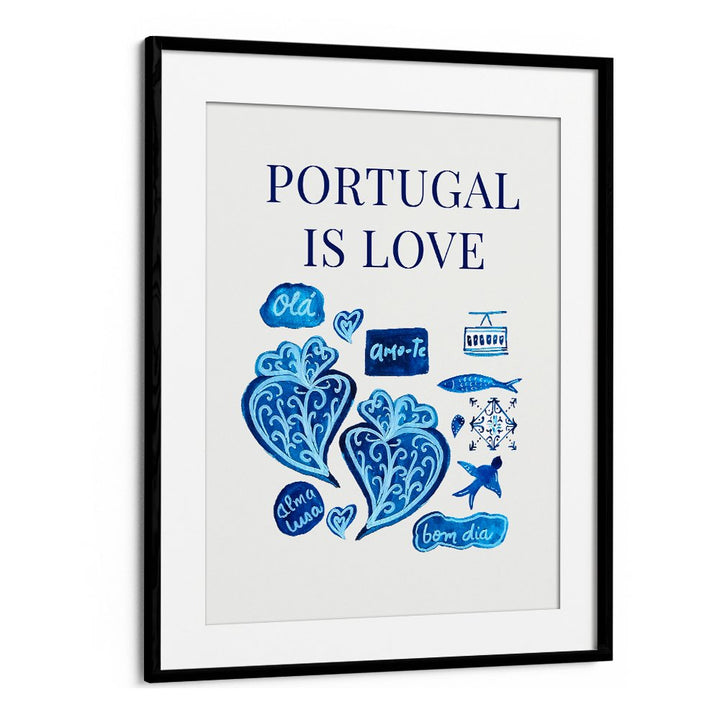 WATERCOLOR PORTUGAL LOVE