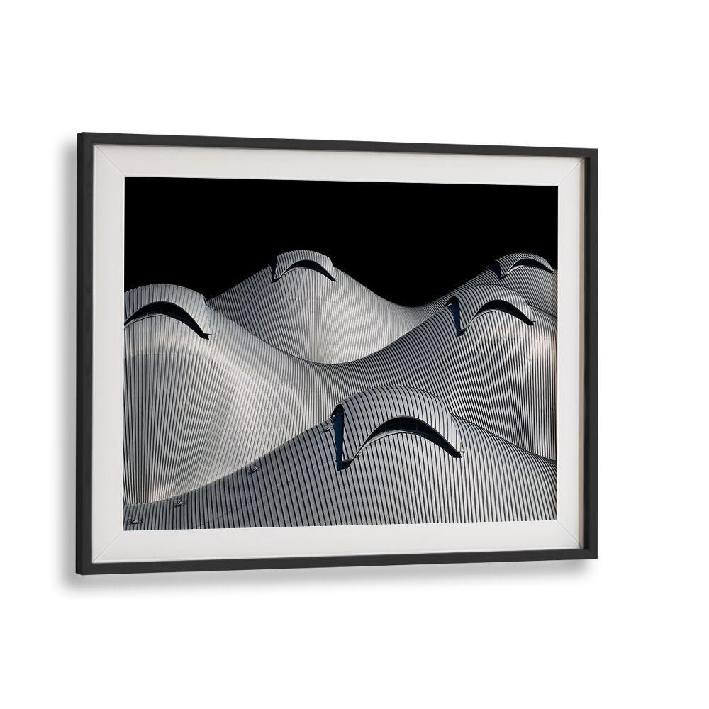 Stylish WAVE, PHOTOGRAPHY PRINTS showcasing modern architectural lines, perfect for enhancing any space.