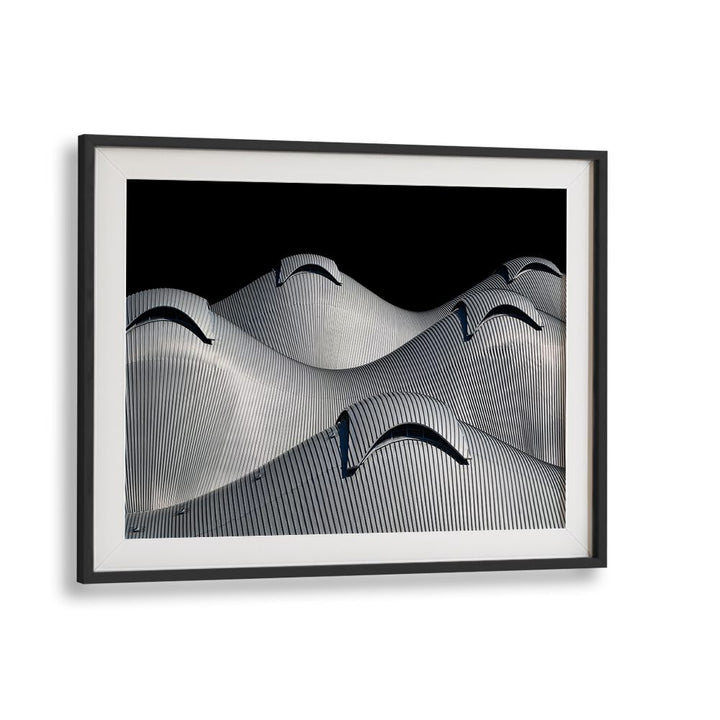 Stylish WAVE, PHOTOGRAPHY PRINTS showcasing modern architectural lines, perfect for enhancing any space.