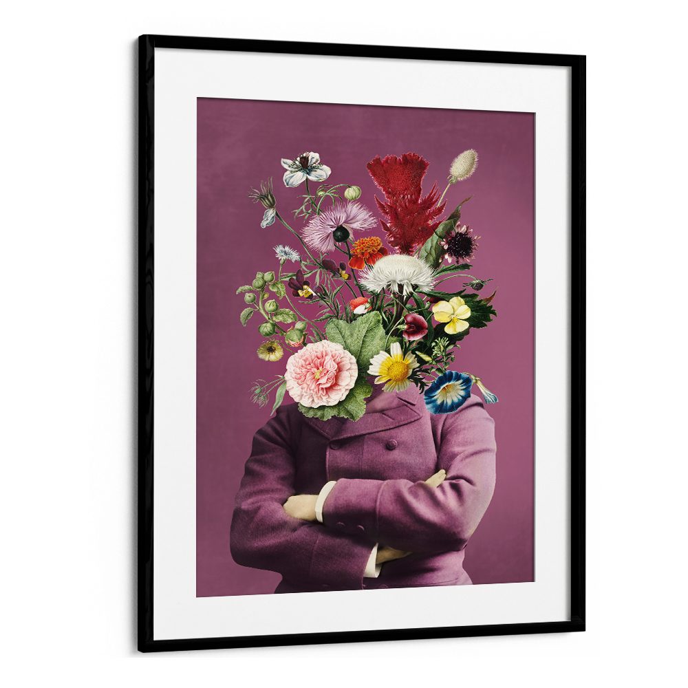 WHIMSICAL FLORAL PORTRAIT