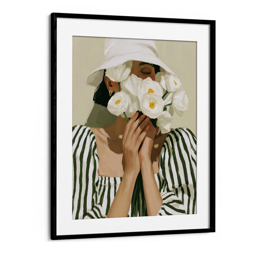 WHITE HAT RANUNCULUS