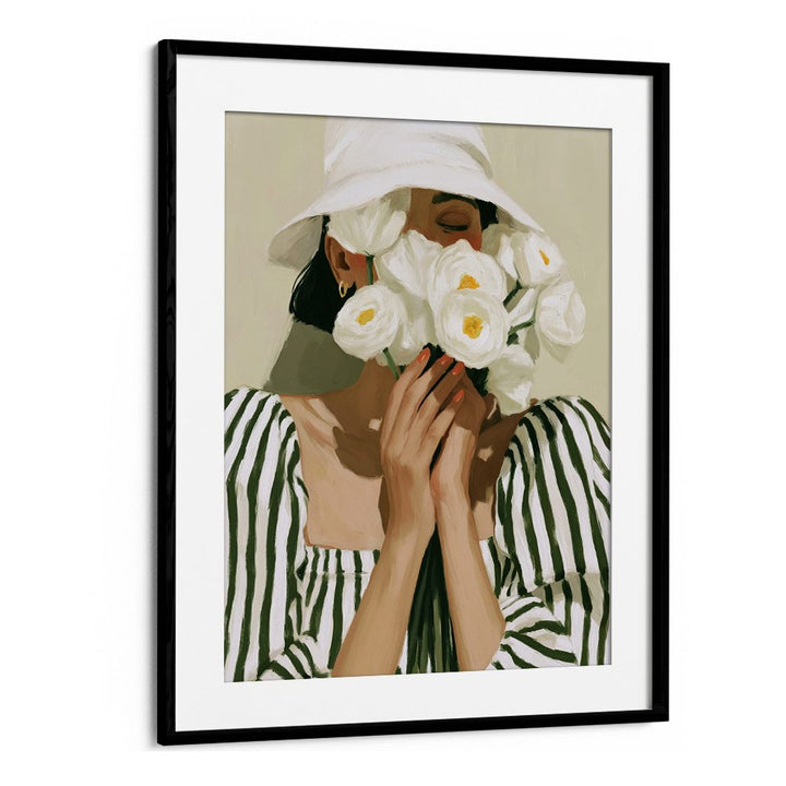 WHITE HAT RANUNCULUS