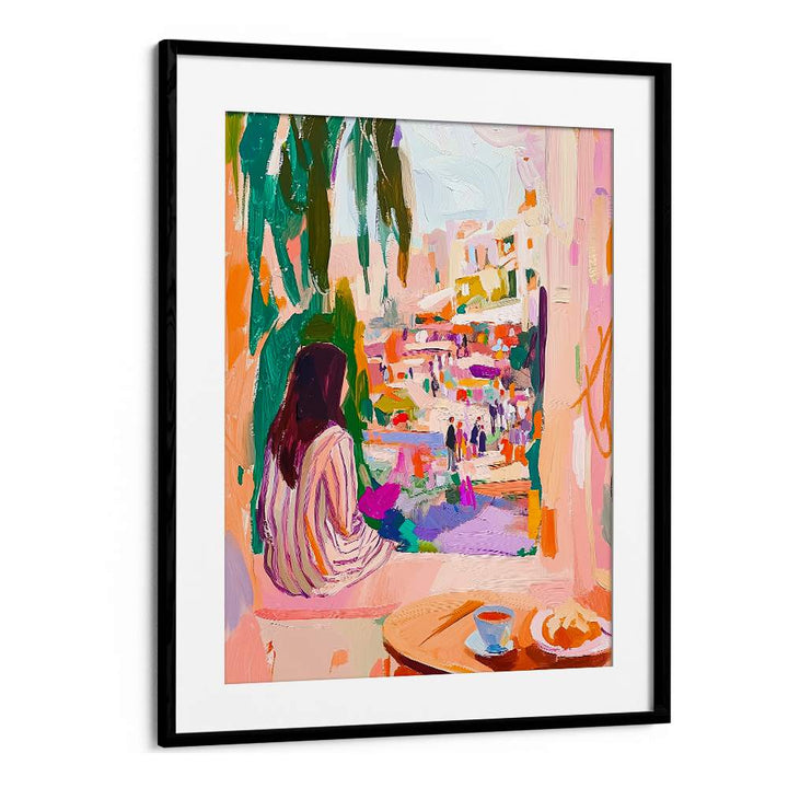 WOMAN'S SUMMER CITY VIEW