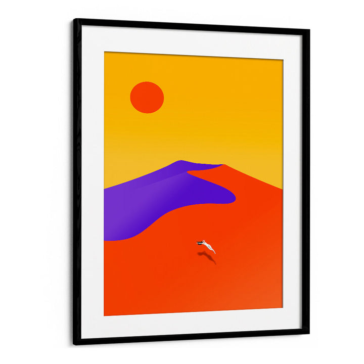 Vibrant FLOATING , LANDSCAPE PAINTINGS featuring bold colors and abstract shapes, perfect for modern decor.