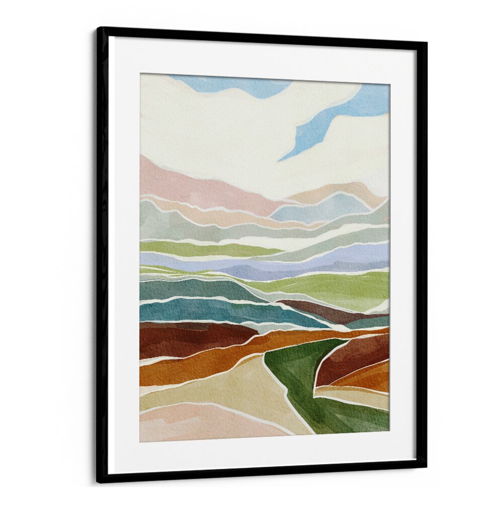 WARM AND COOL , LANDSCAPE PAINTINGS