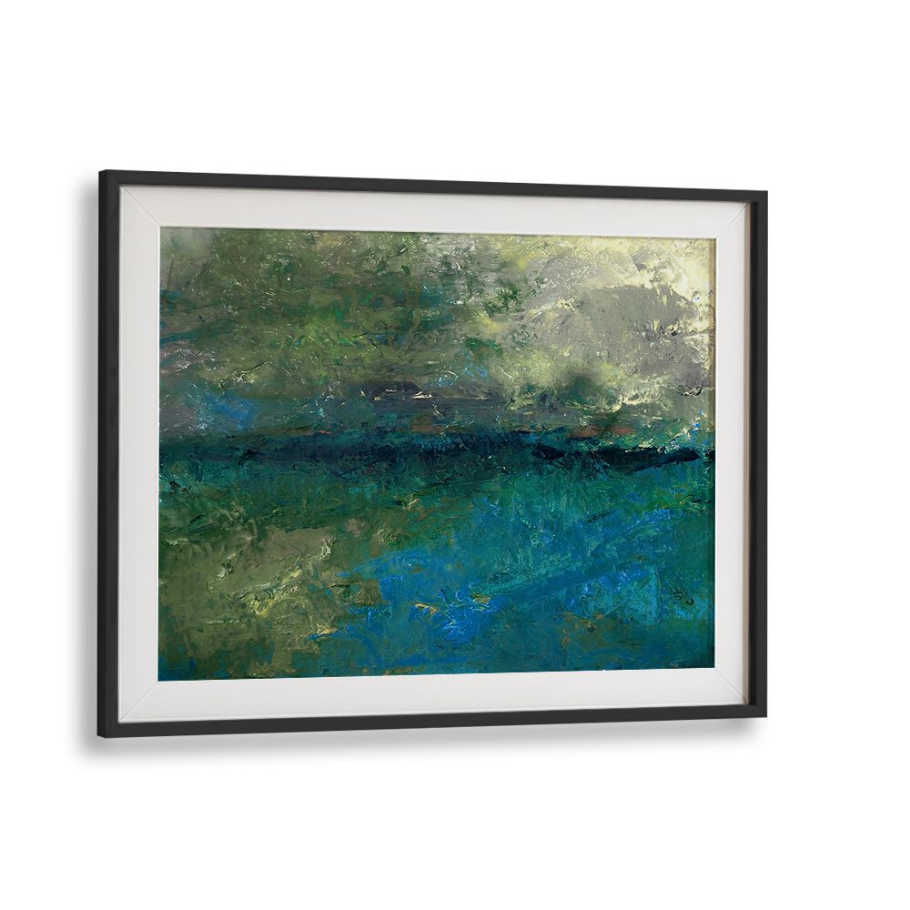 Vibrant hues blend in the LANDSCAPE DESIGN I, ABSTRACT PAINTINGS, adding depth to your space. Explore art's emotional landscape.
