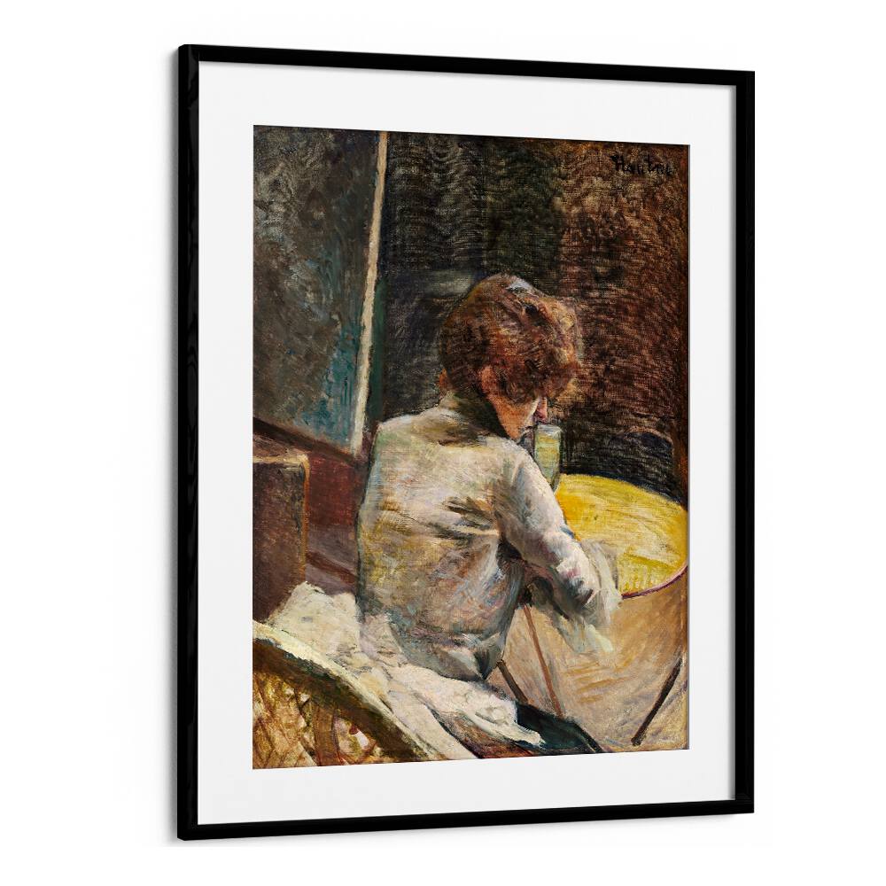 WAITING (CA.1887) , VINTAGE PAINTINGS