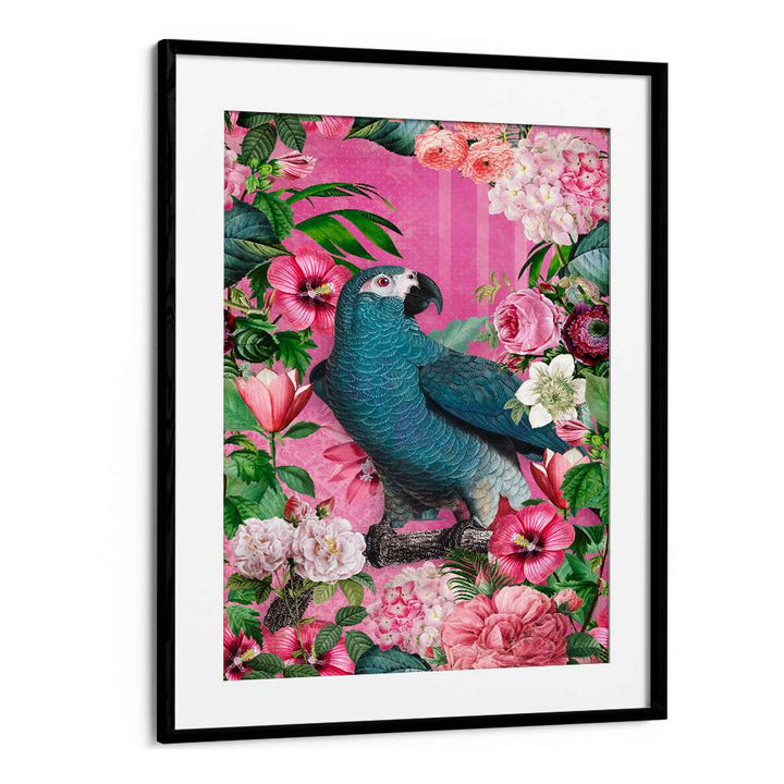PARROTS PARADISE II , ANIMAL PAINTINGS