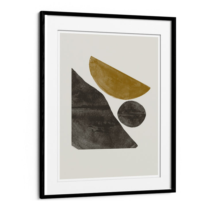 Stylish NEW OBJECTS NO.II, GEOMETRIC ART PRINTS featuring modern shapes in earthy tones to elevate any space.